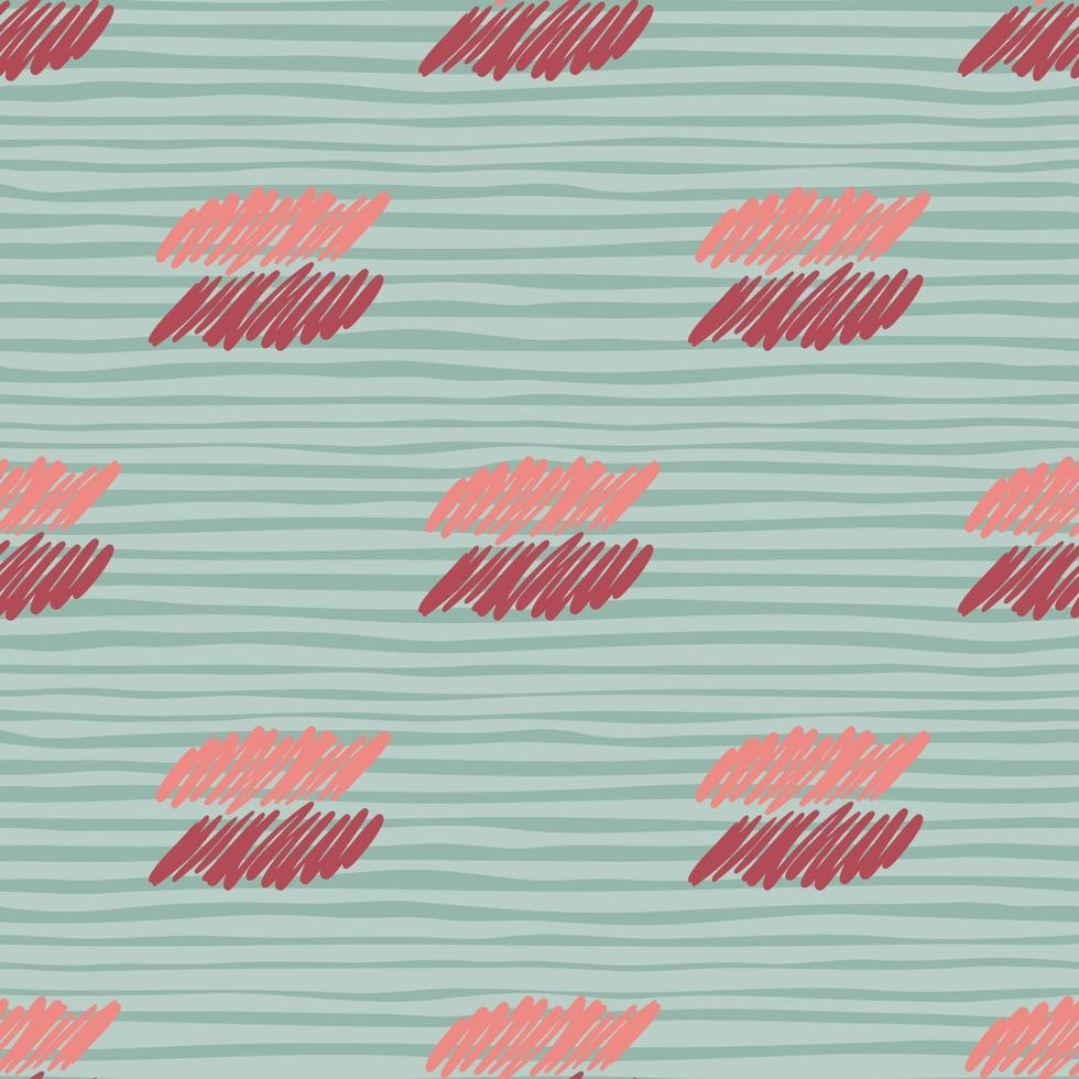 Hand drawn scrawl sketch pattern. Pencil strokes seamless texture. Scribble line drawing wallpaper vector