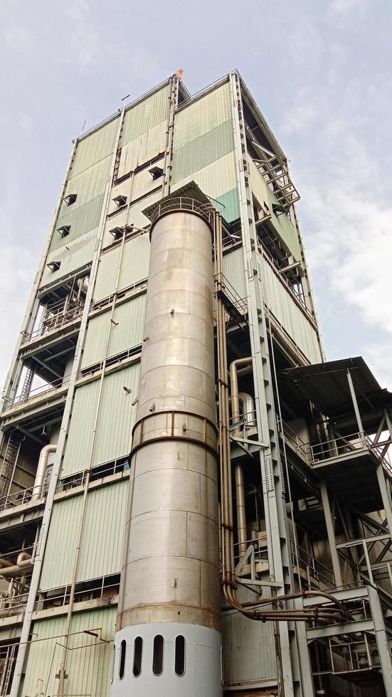 In the factory area photo