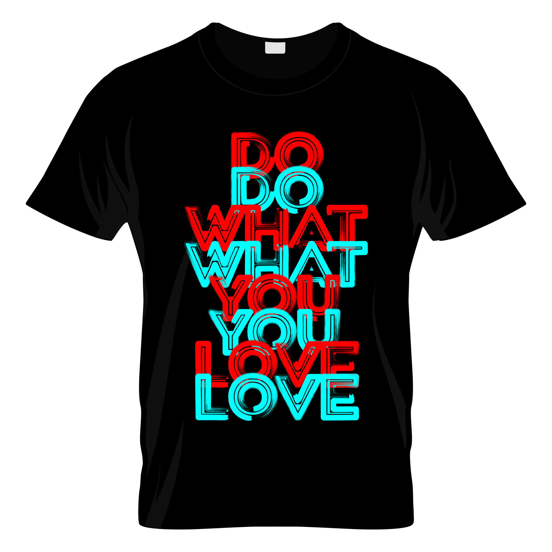 Do What You Love Typography T Shirt Design Vector 5623219 Vector Art at
