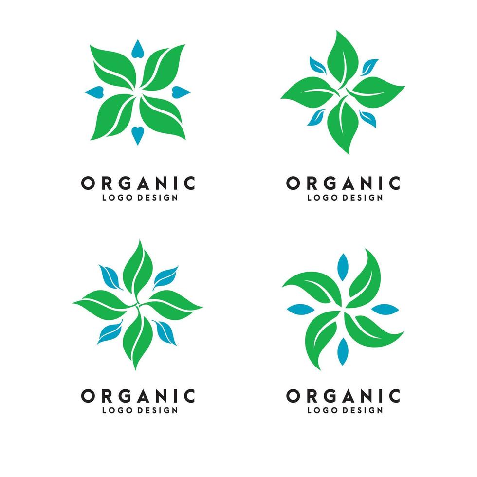 vector de diseño de logotipo orgánico