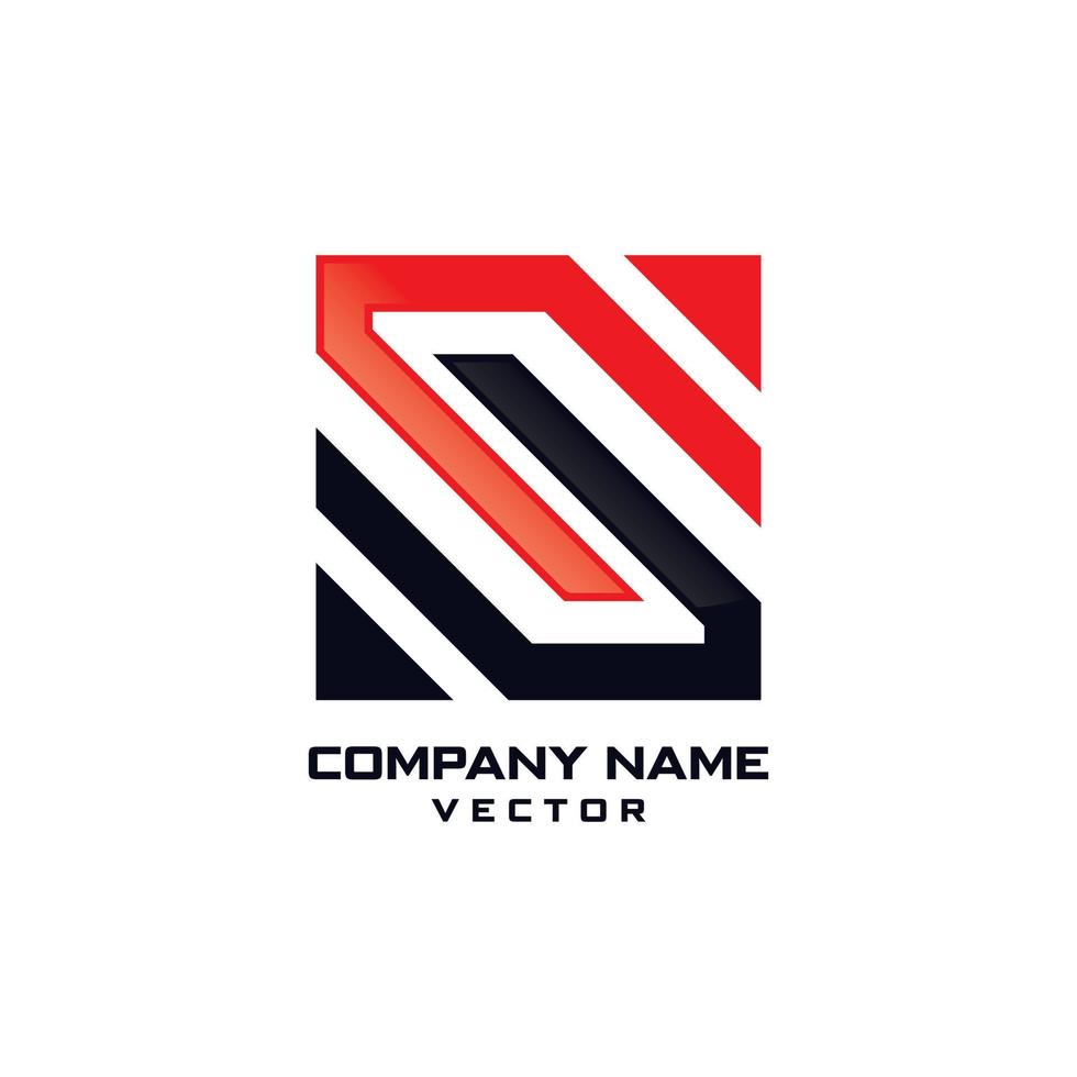 Modern S Symbol Company Logo Design vector