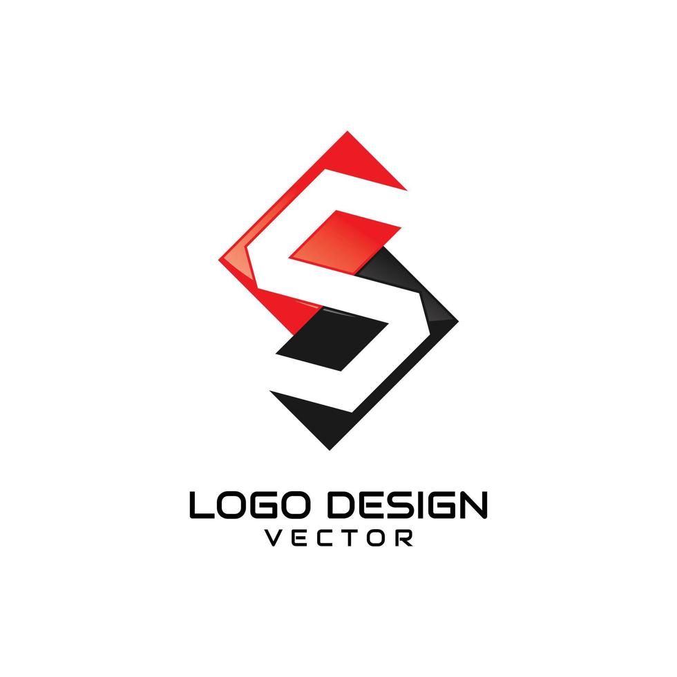 Company Logo Template S Symbol vector