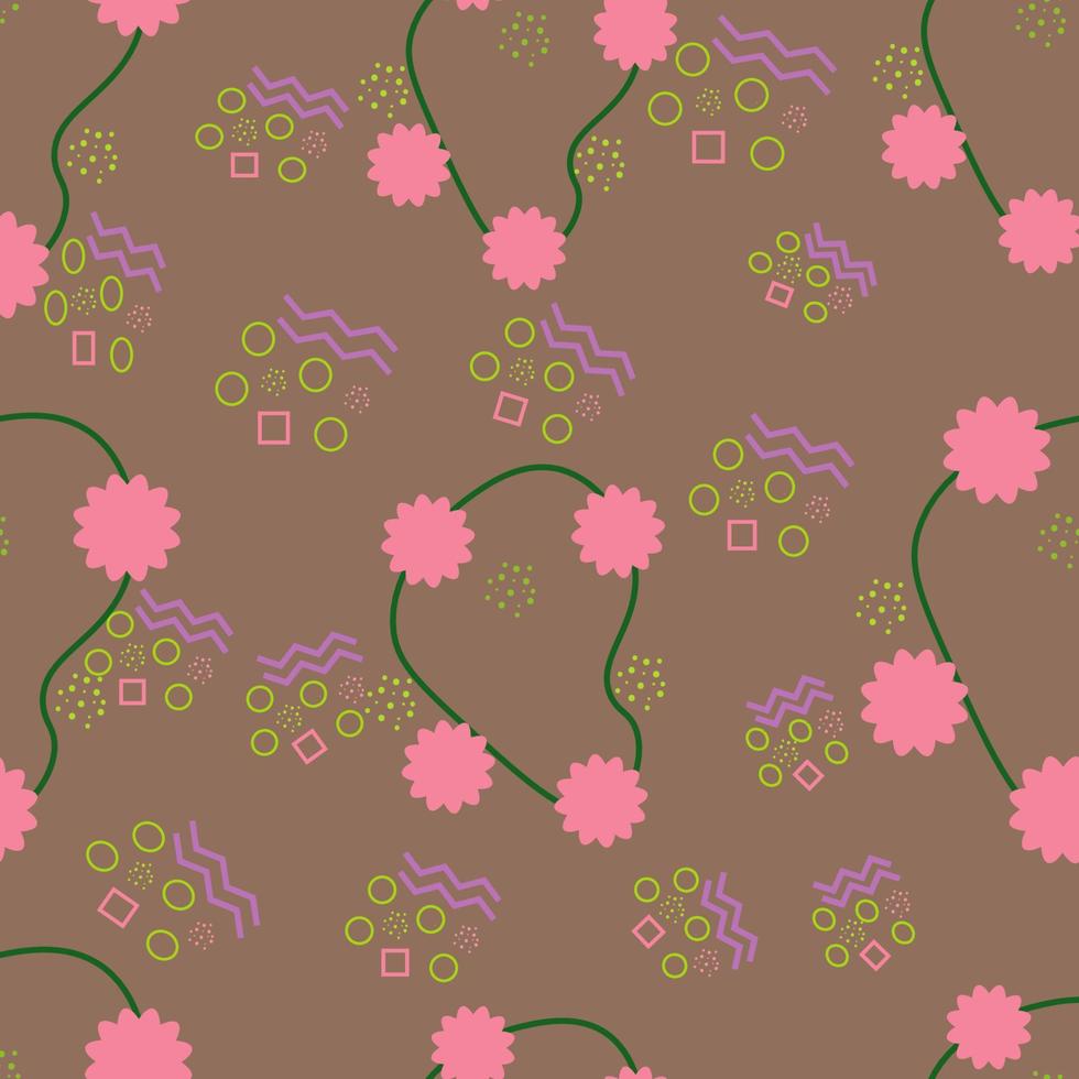 Abstract Shaps Pattern vector