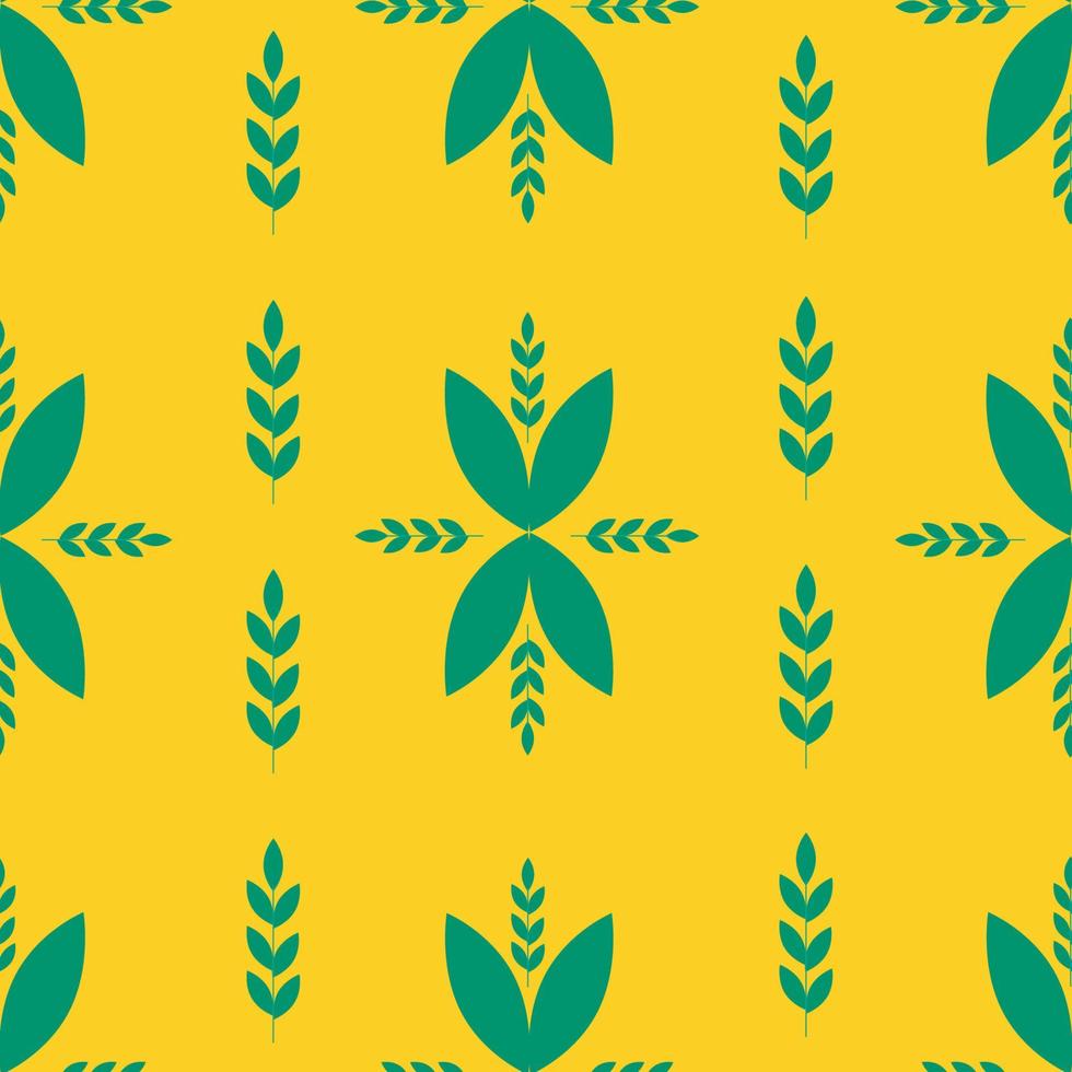 Flowers Colored Pattern vector