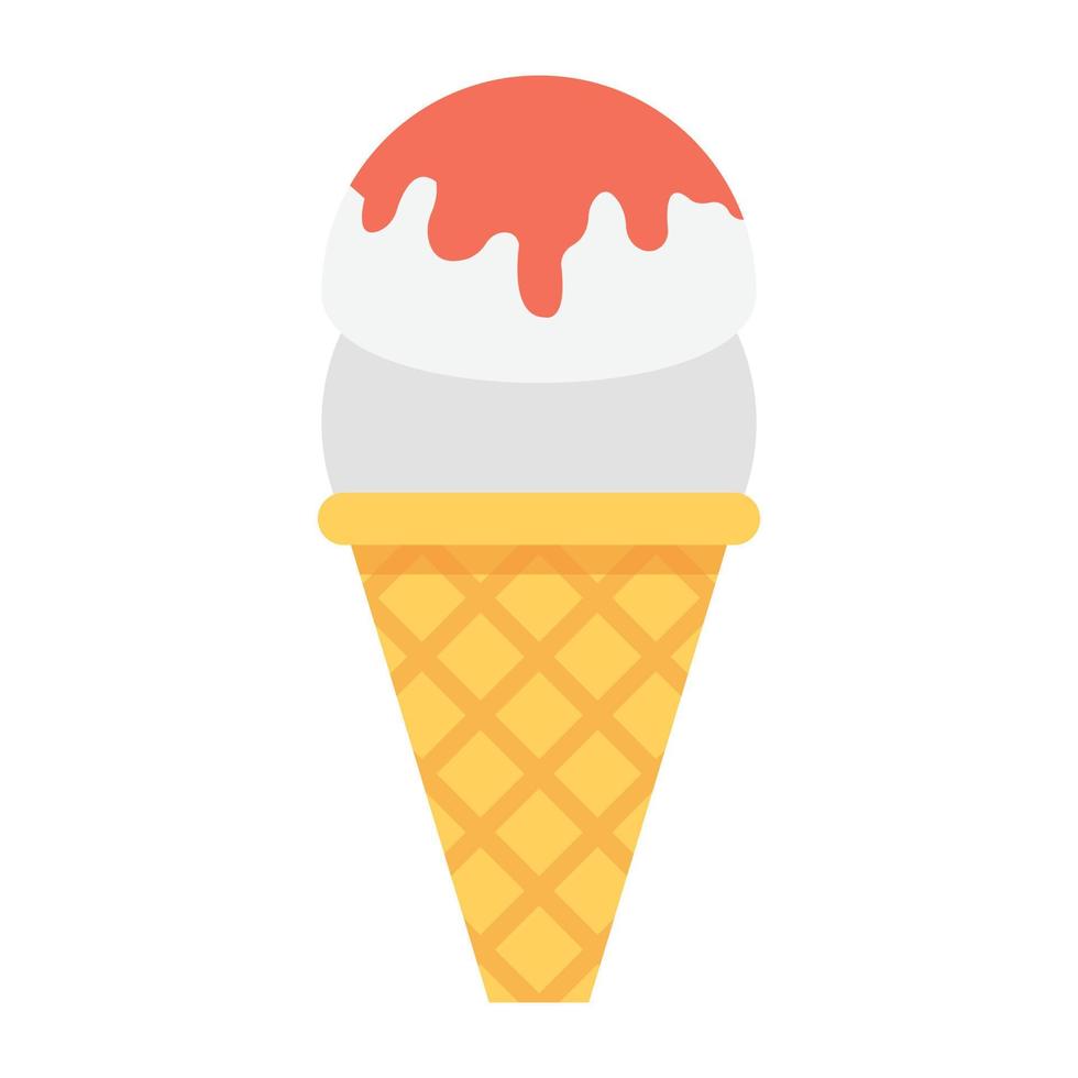 Ice Cone Concepts vector