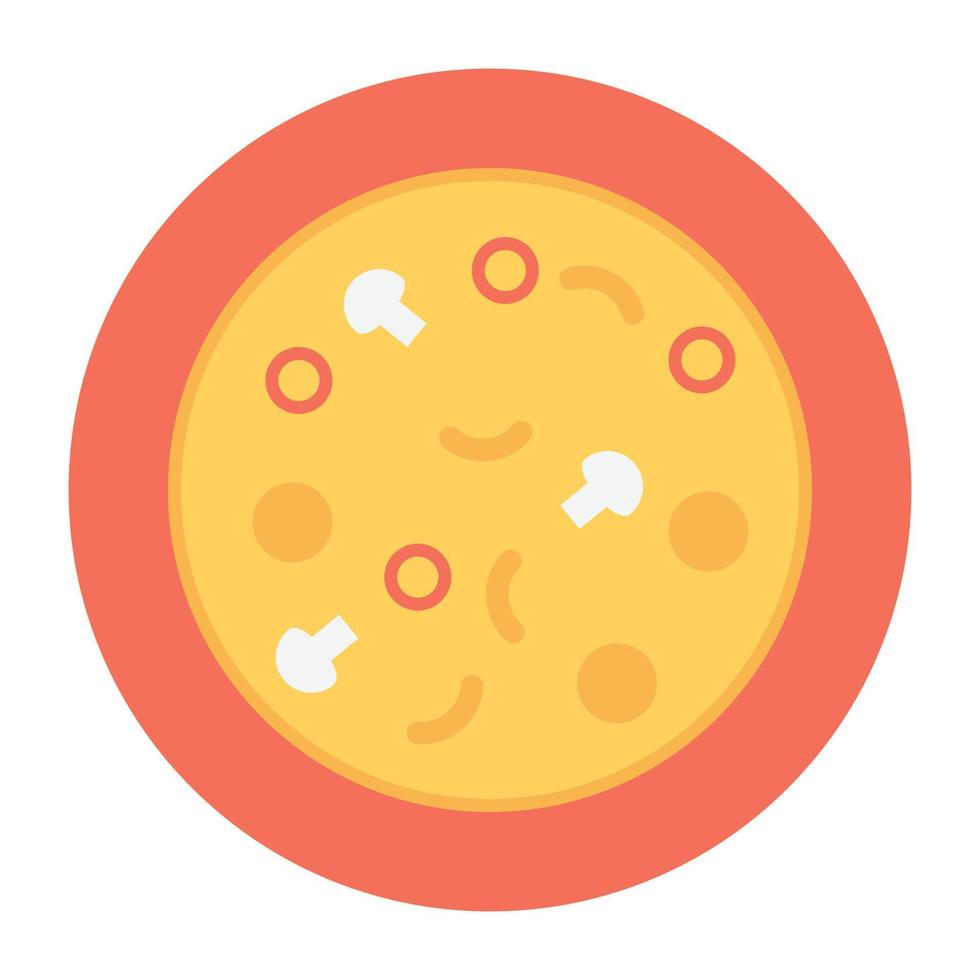 Trendy Pizza Concepts vector