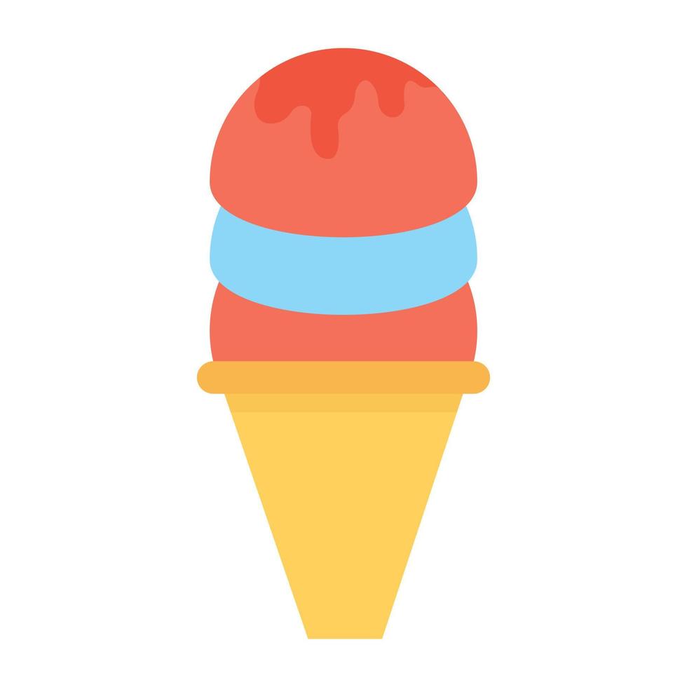 Ice Cone Concepts vector