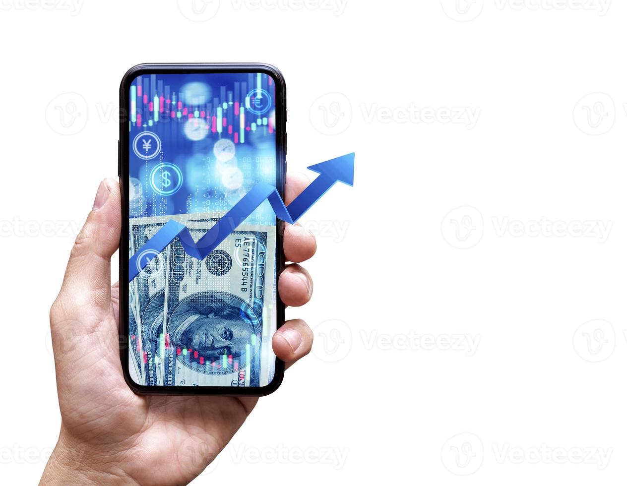 financial background concept photo