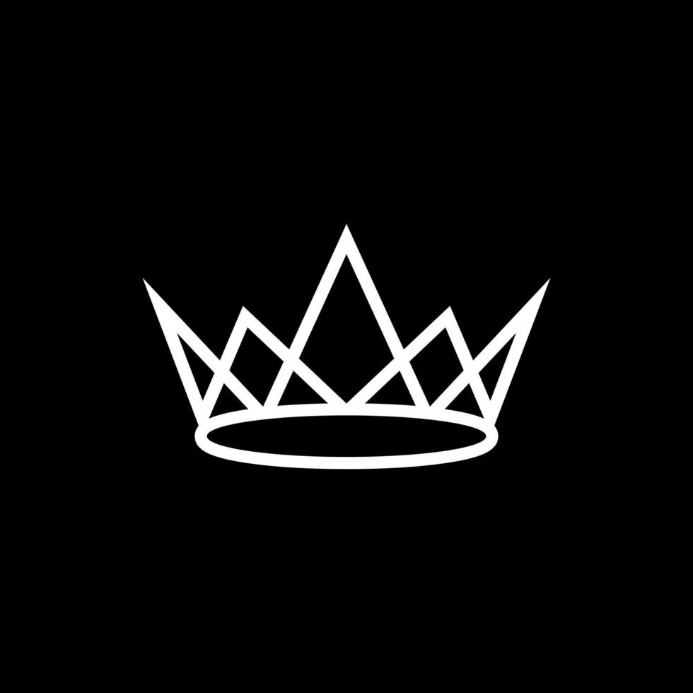 Crown. Crown logo vector. Royal Crown Logo image. Crown icon simple sign. Crown icon flat vector design illustration.