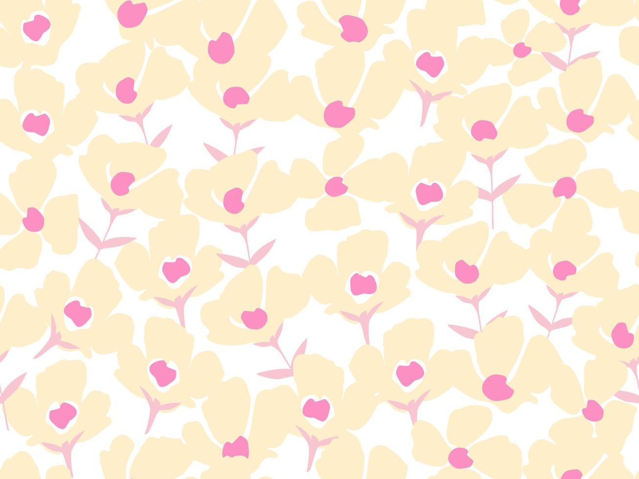 Floral pattern in the small flower.Seamless vector texture