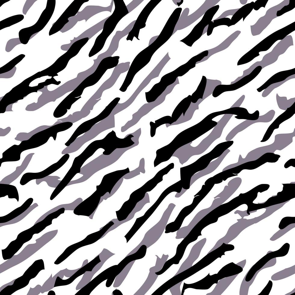 Tiger skin abstract pattern design, illustration background. vector