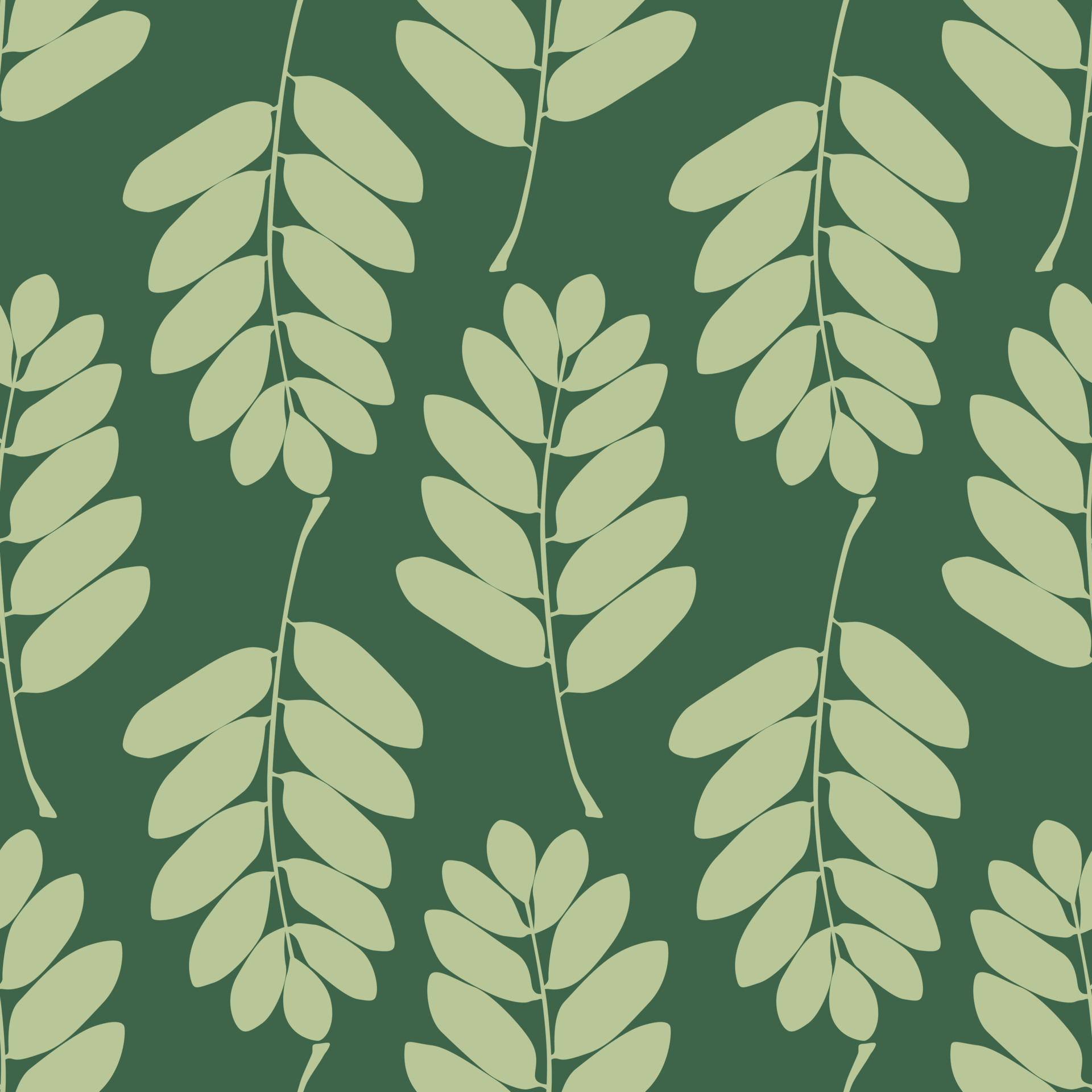 Seamless pattern with geometric leaves. Botanical wallpaper. Summer vintage  leaf. 5630296 Vector Art at Vecteezy