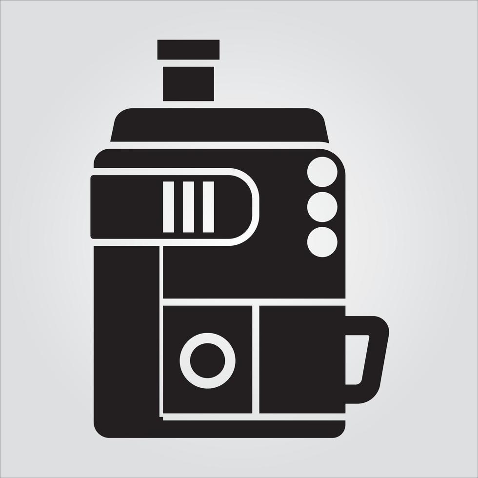 Isolated Glyph Juicer Transparent Scalable Vector Graphic