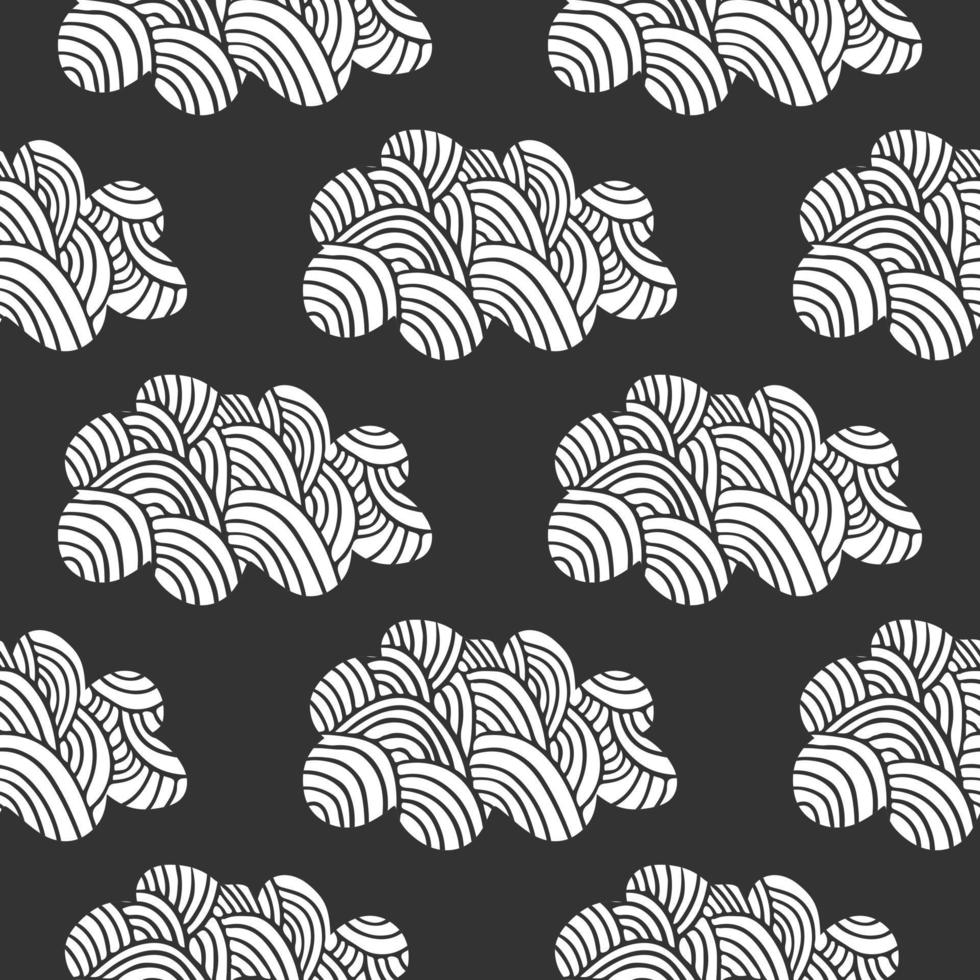 louds seamless pattern. design baby vector illustration