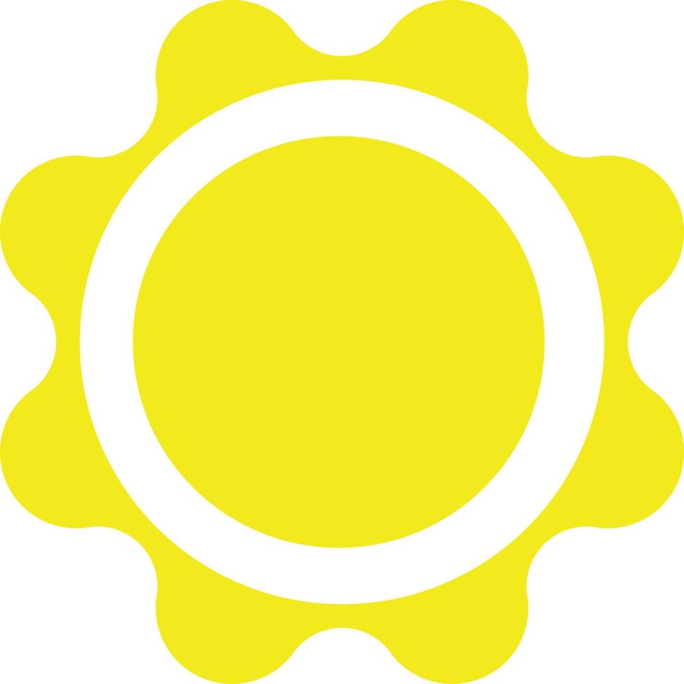 icono sol símbolo vector libre diseño editable