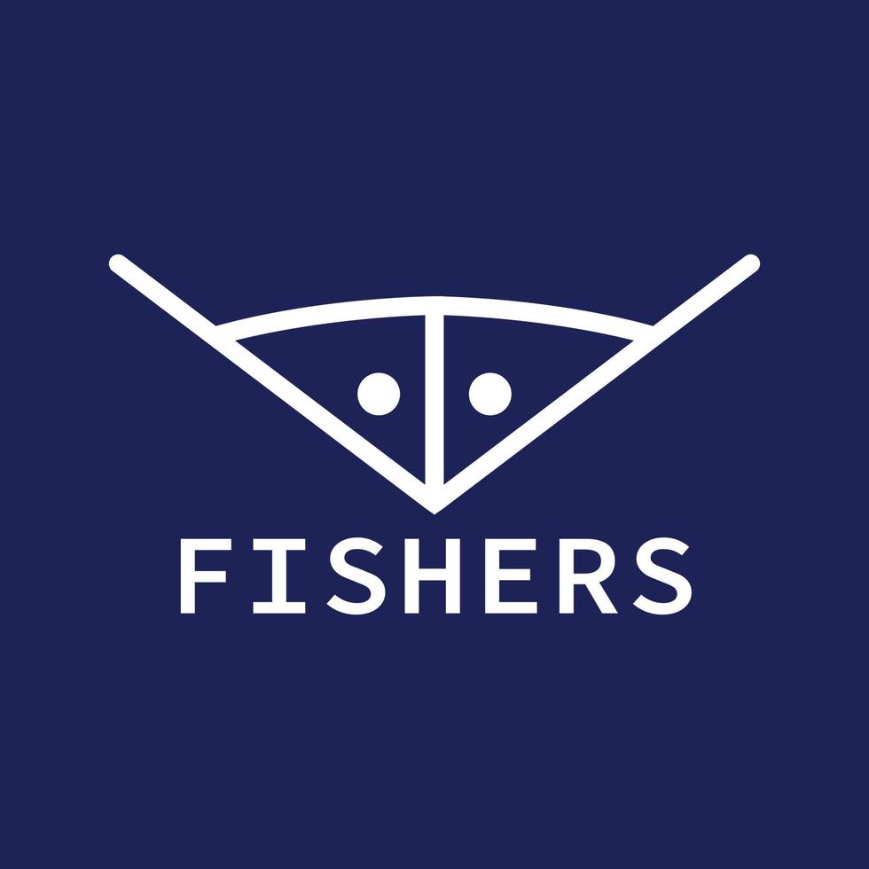 creative fish logo  Vector template