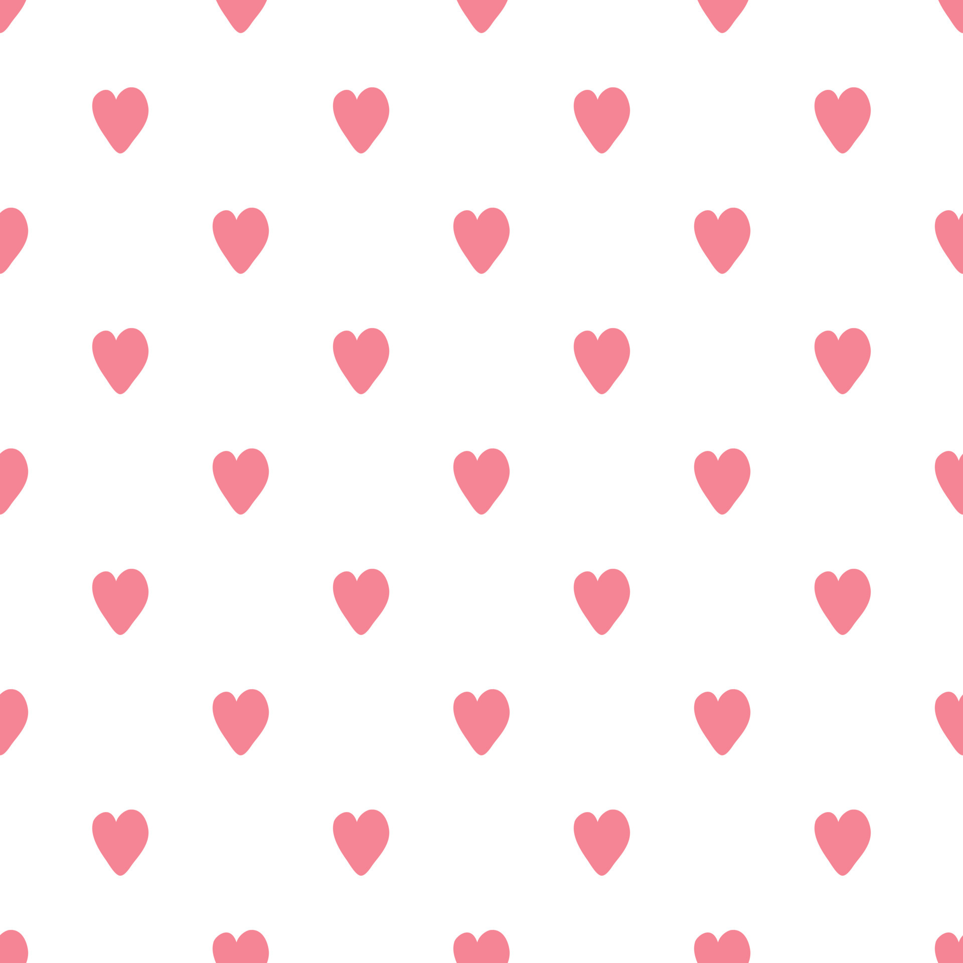 Premium Vector  Seamless pattern of small hearts, background for  valentine's day