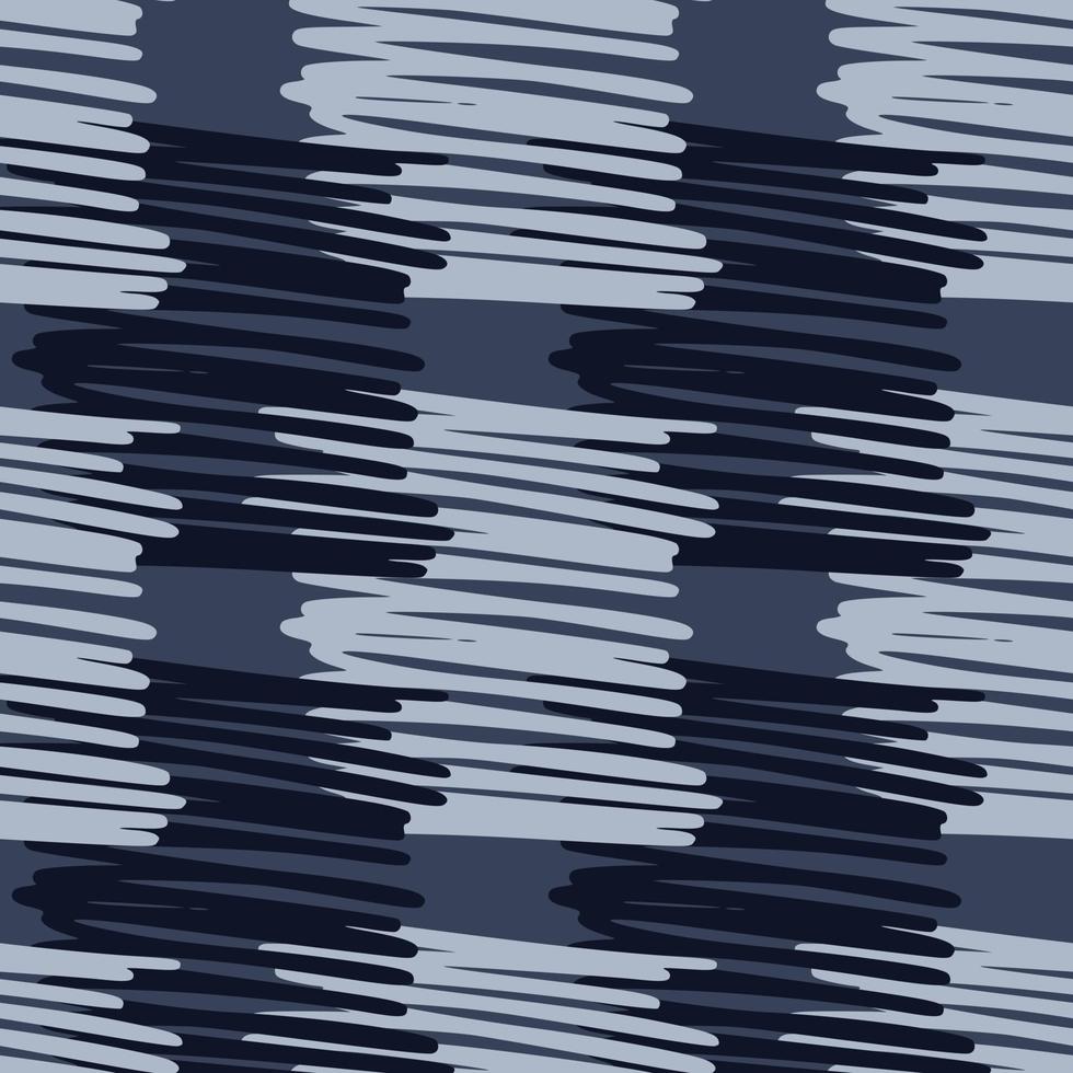 Hand drawn scribbles seamless pattern. Abstract pencil strokes line endless wallpaper. Camo wallpaper. vector