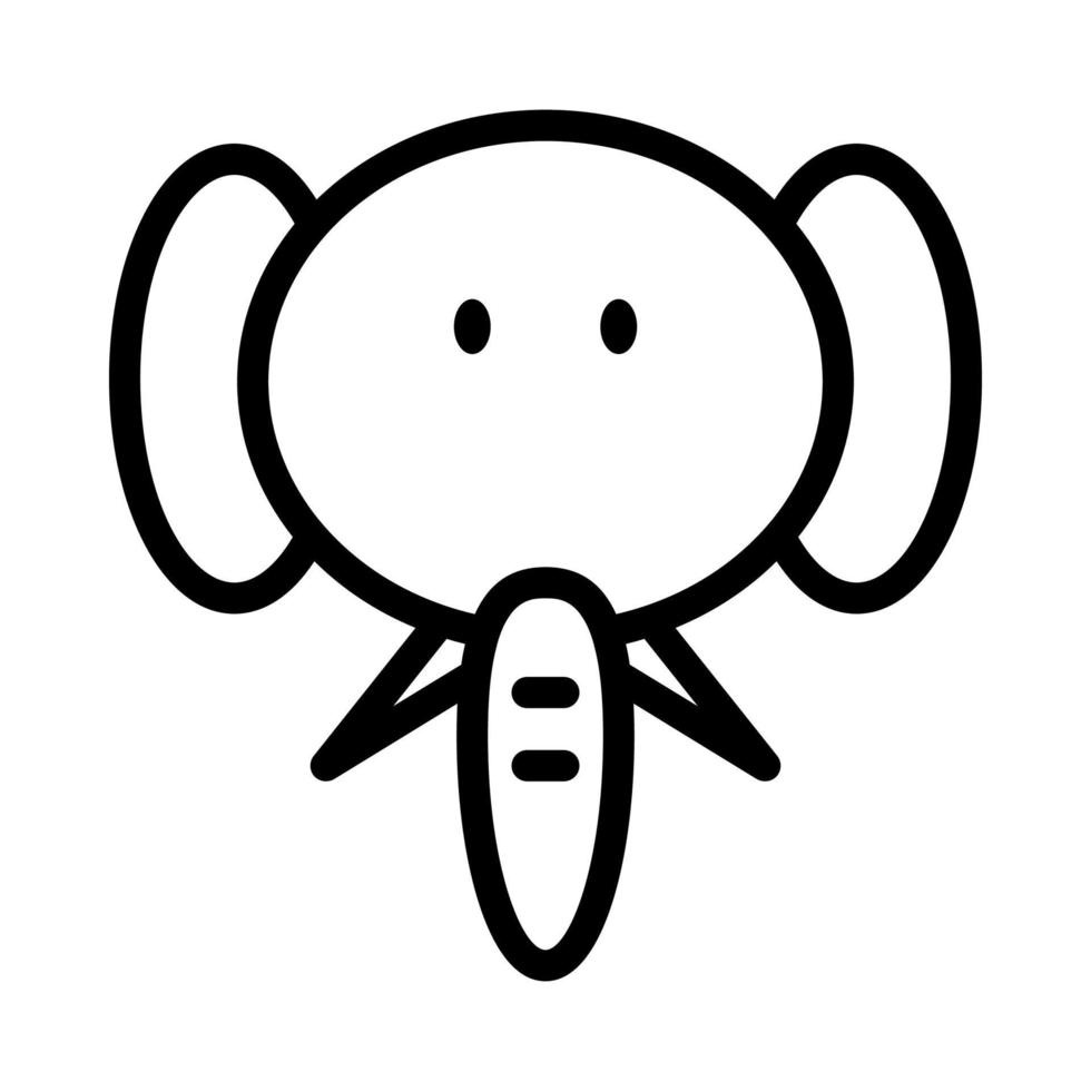 Elephant Icon is a very cute animal icons with a minimalist but extraordinary style, very suitable for application design and other graphic design. It is also suitable for children-themed designs. vector