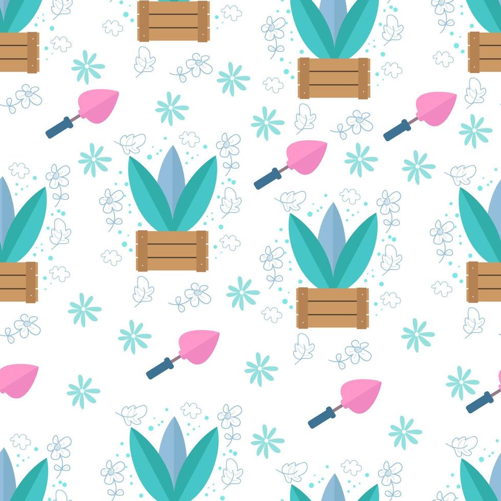 Floral pattern for wrapping paper vector