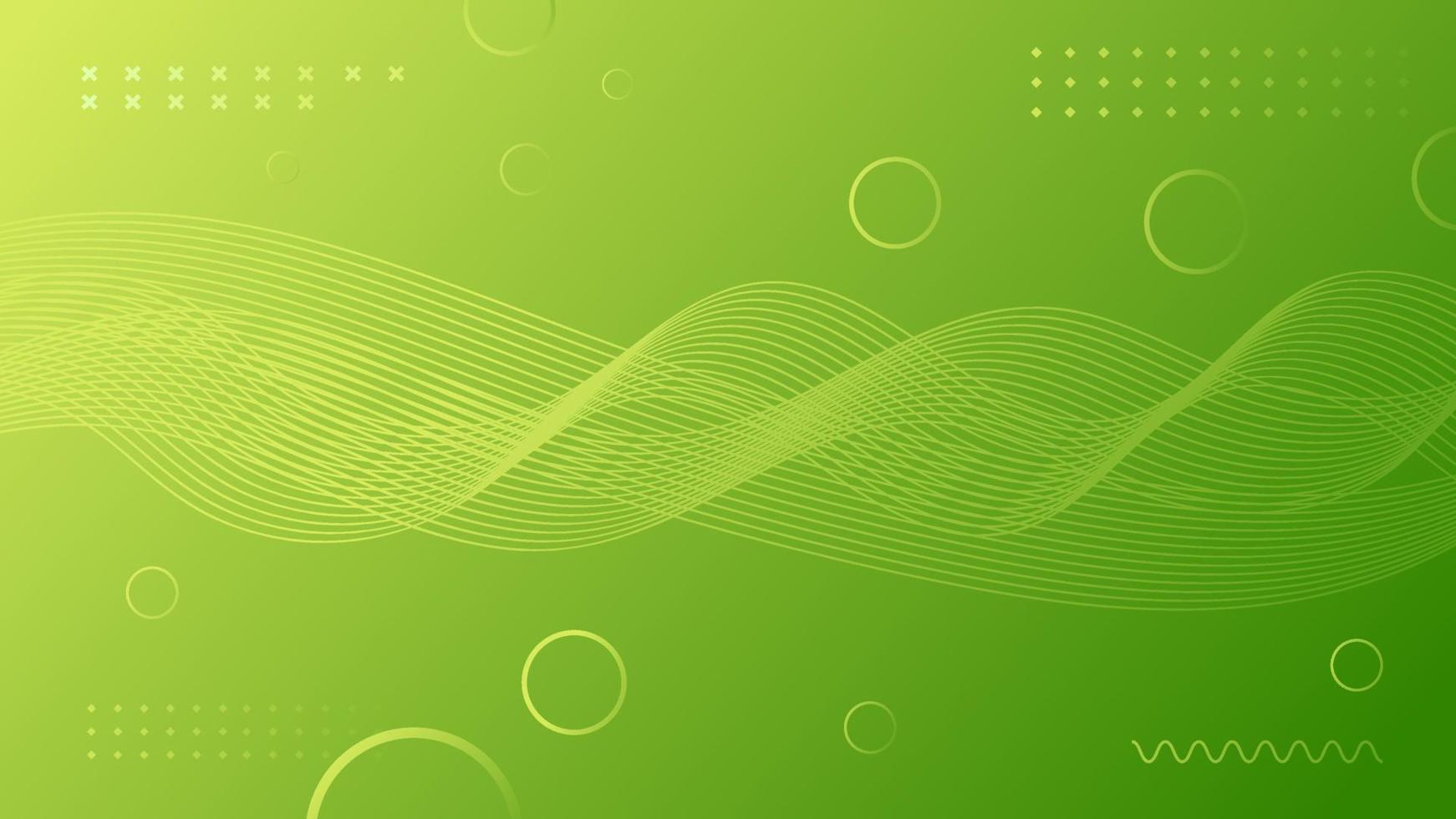 Abstract background with color gradation style with a combination of green light gradient colors vector