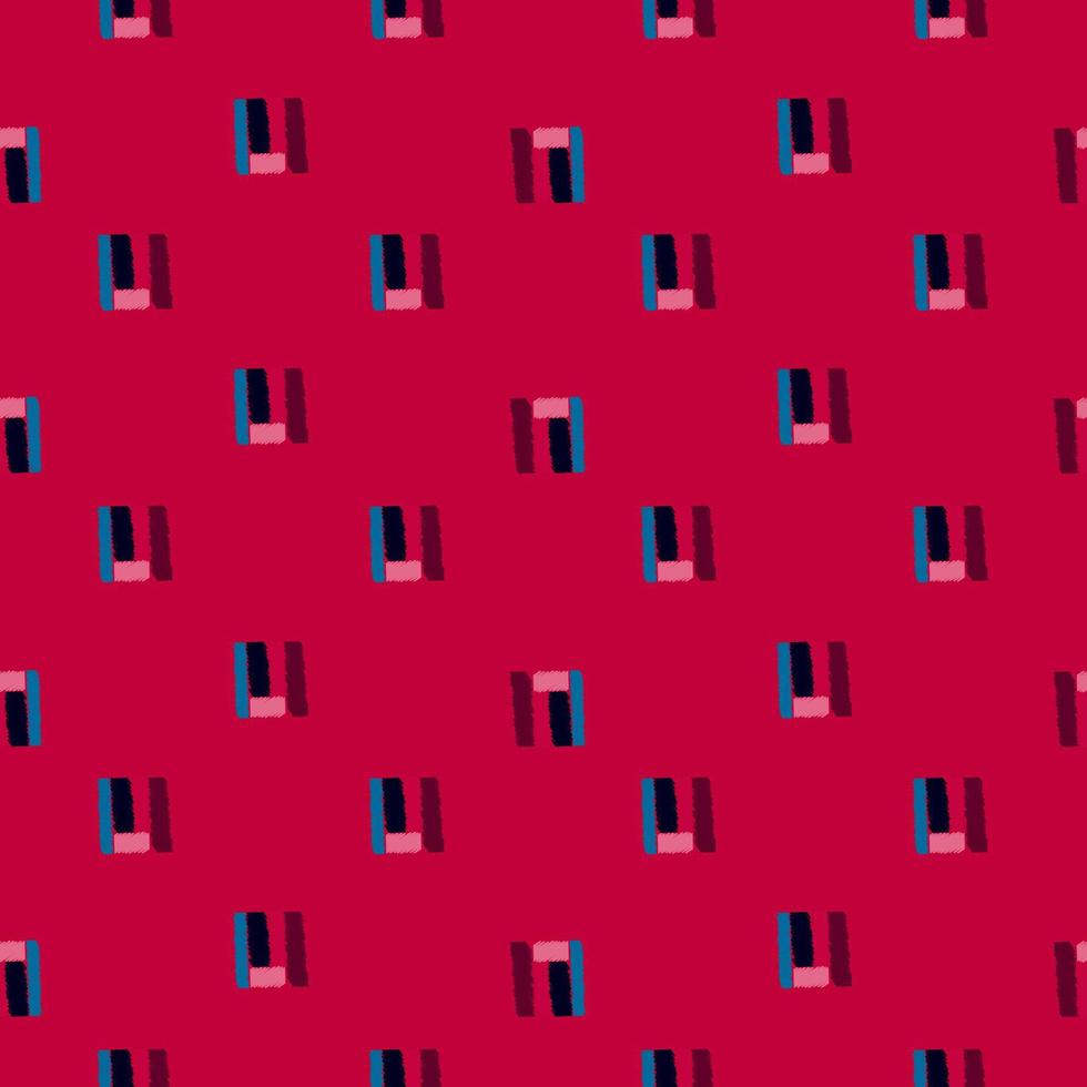 Ethnos seamless pattern. Native ornament carpet background. vector