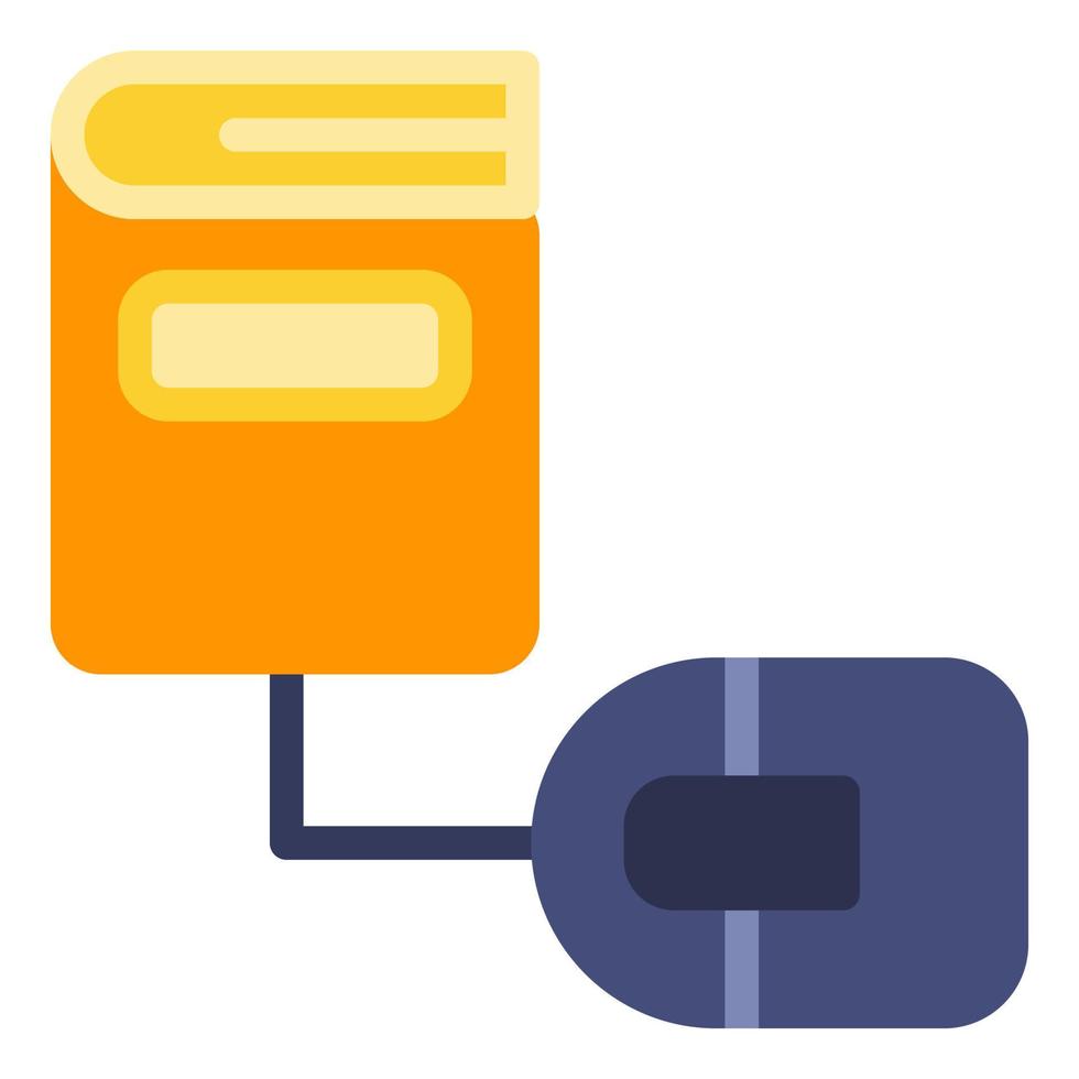 online learning study icon vector