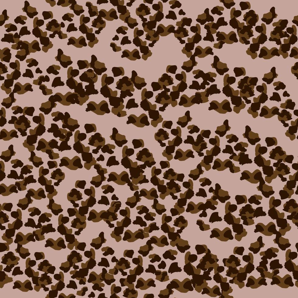 patrón transparente de camuflaje de guepardo creativo. fondo de elementos de leopardo de camuflaje. vector