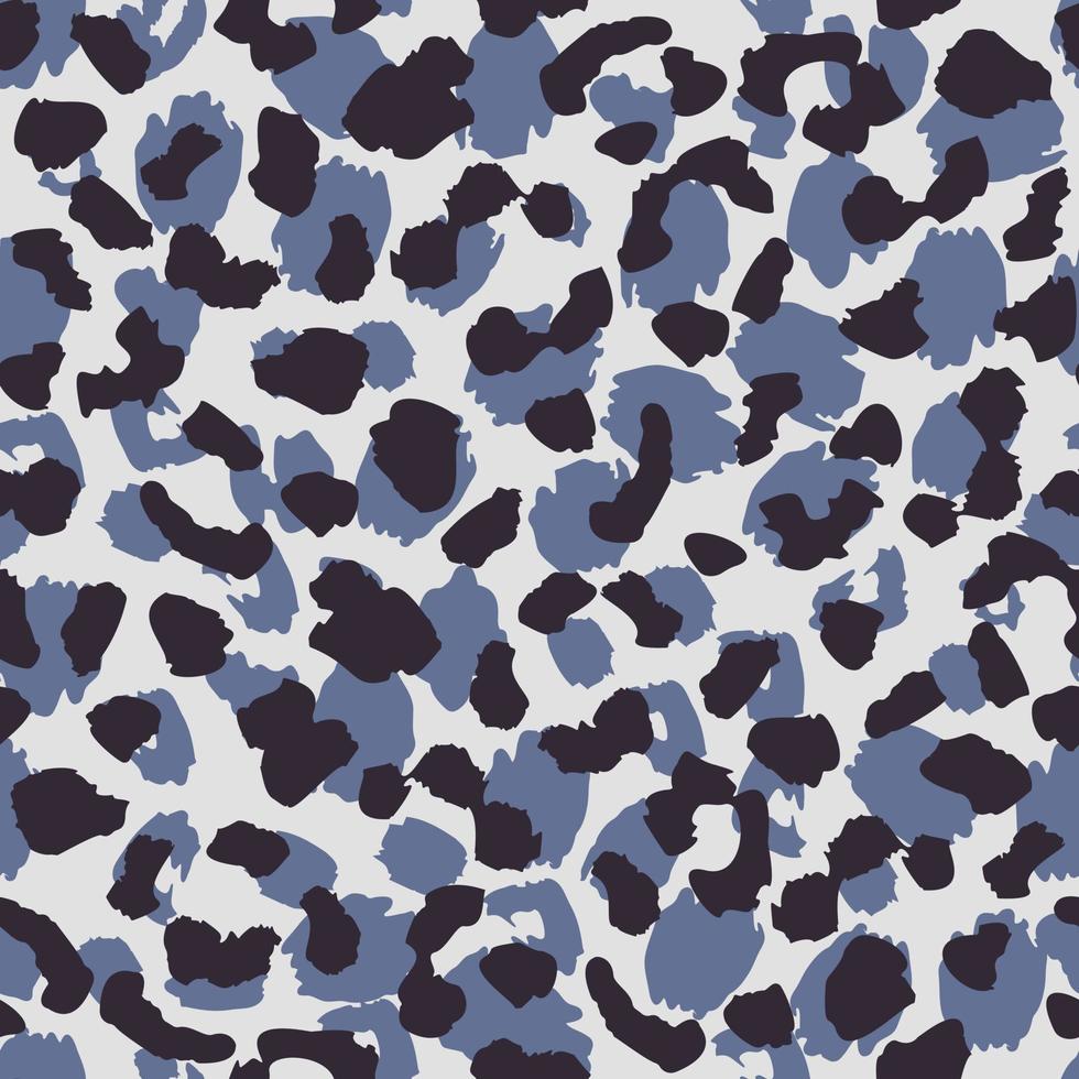 Abstract animal fur wallpaper. Leopard skin seamless pattern texture. vector