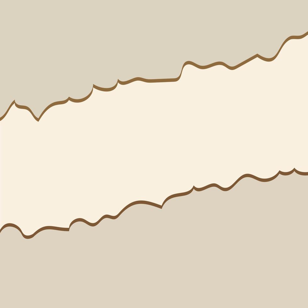 fondo abstracto . en papel rasgado con sombra. vector