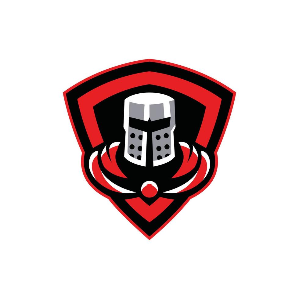 Knight Esports Logo Templates vector