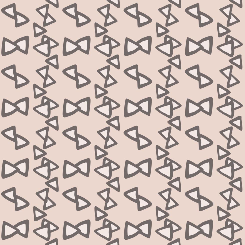 Geometric abstract pattern with triangles in pink tones. vector