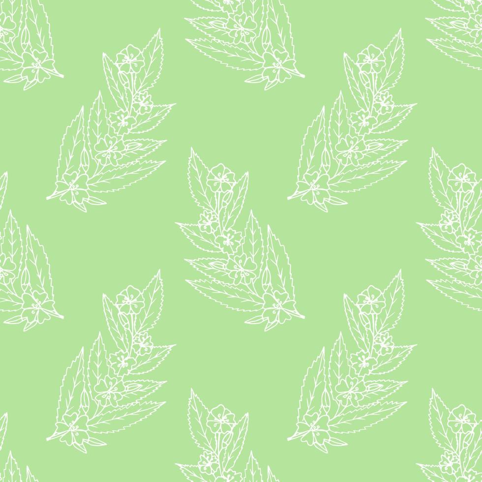flowering twigs of cherry, apricot, fruit trees. spring seamless pattern. wallpaper, textile, wrapping paper, background. sketch hand drawn doodle style. minimalism. bloom, flowers. vector