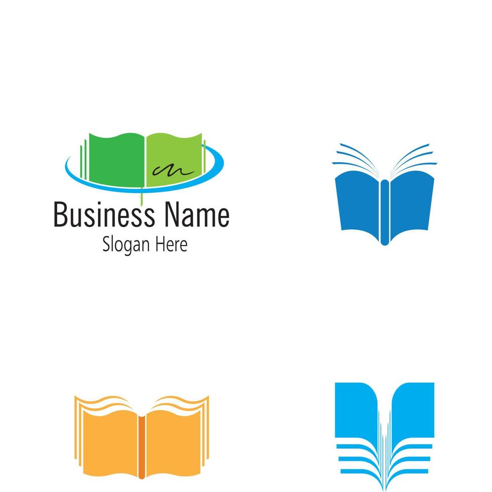 libro logo vector