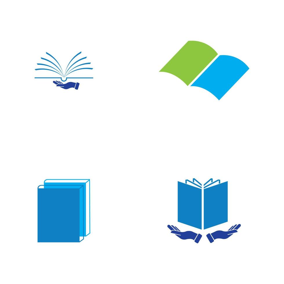 book logo vector