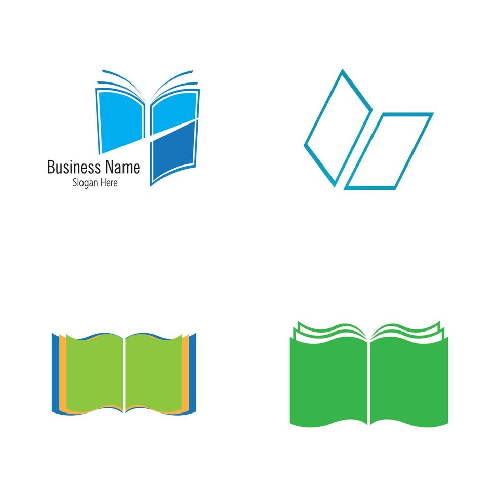 book logo vector