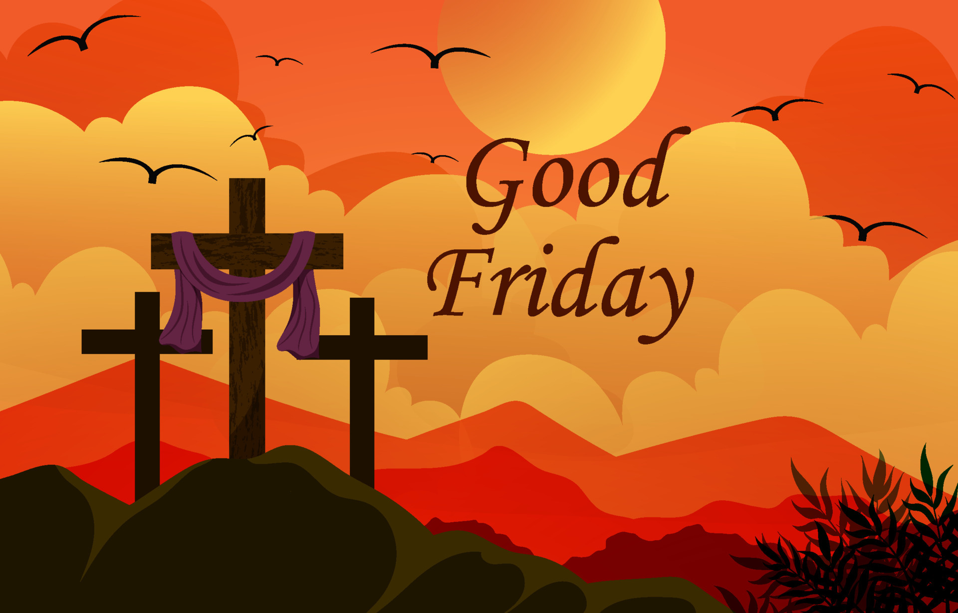 Good Friday Background 5643960 Vector Art at Vecteezy