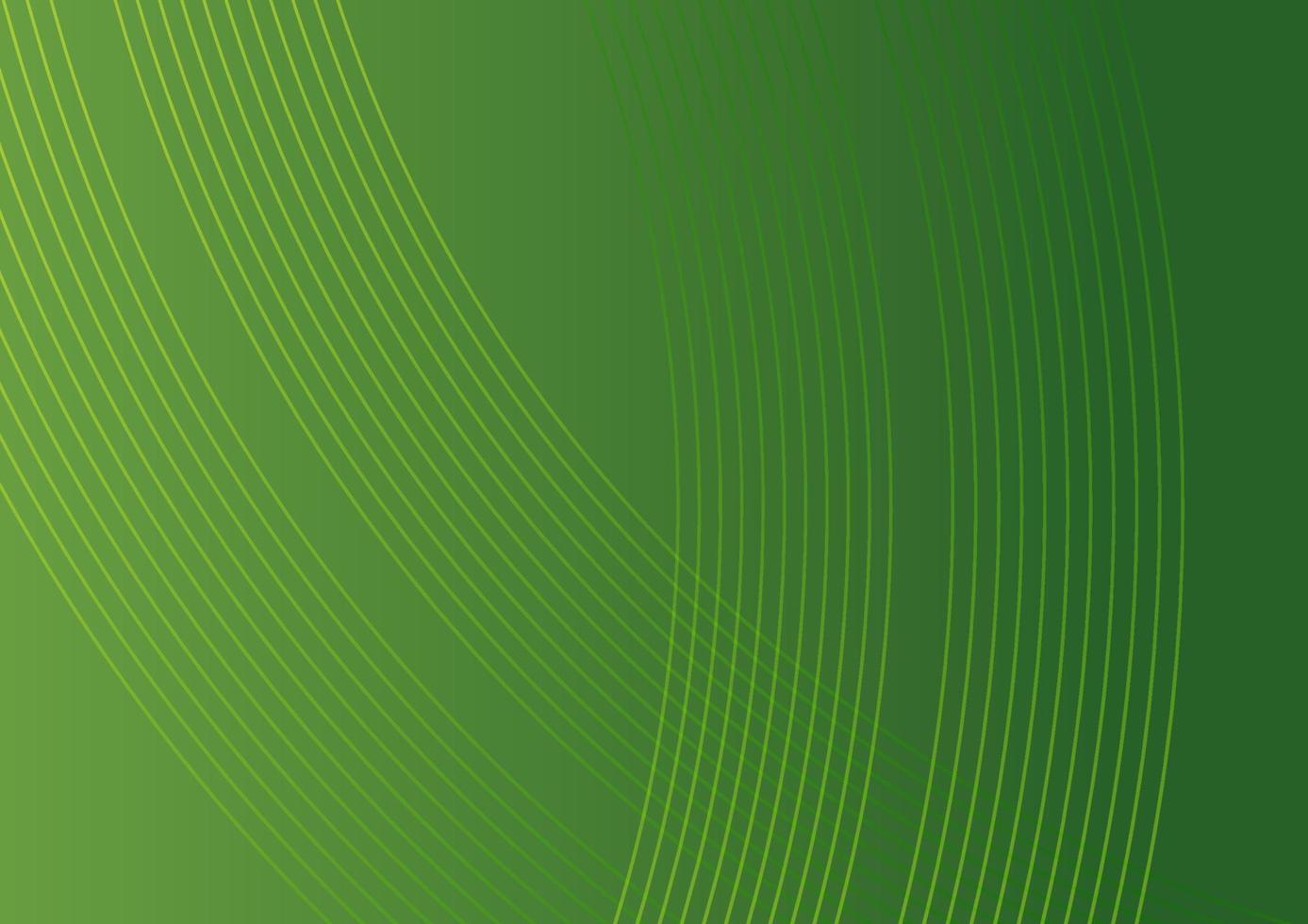 Abstract background of green line color of modern design vector