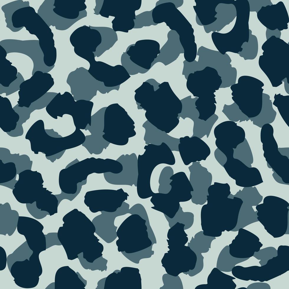 Military Leopard skin seamless pattern design, illustration on green background. vector