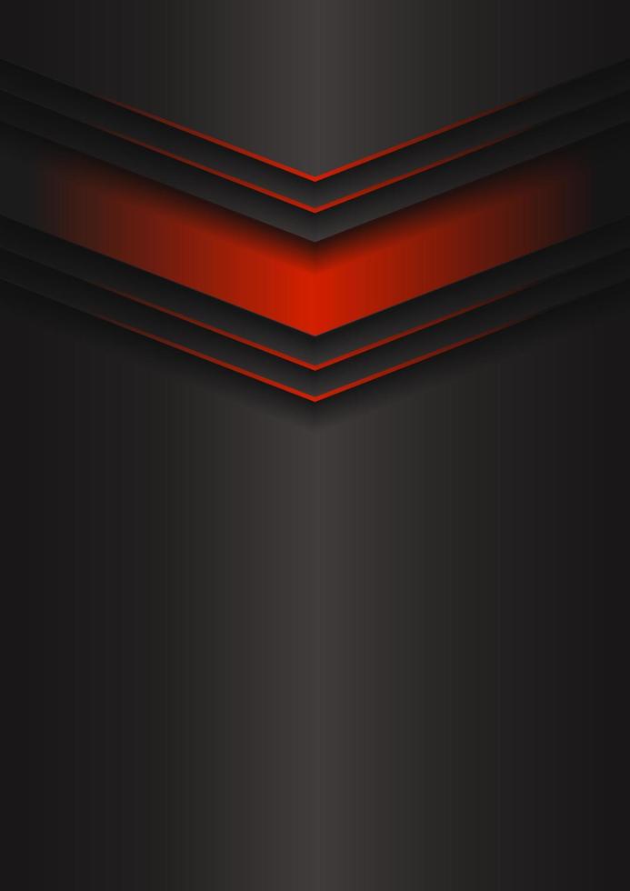 Abstract background of red and dark color of modern design vector