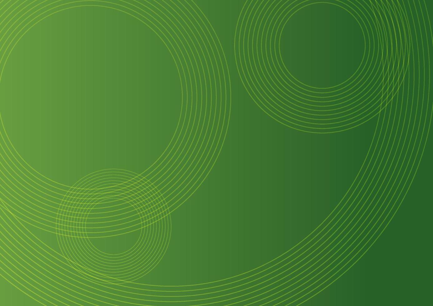 Abstract background of green line color of modern design vector
