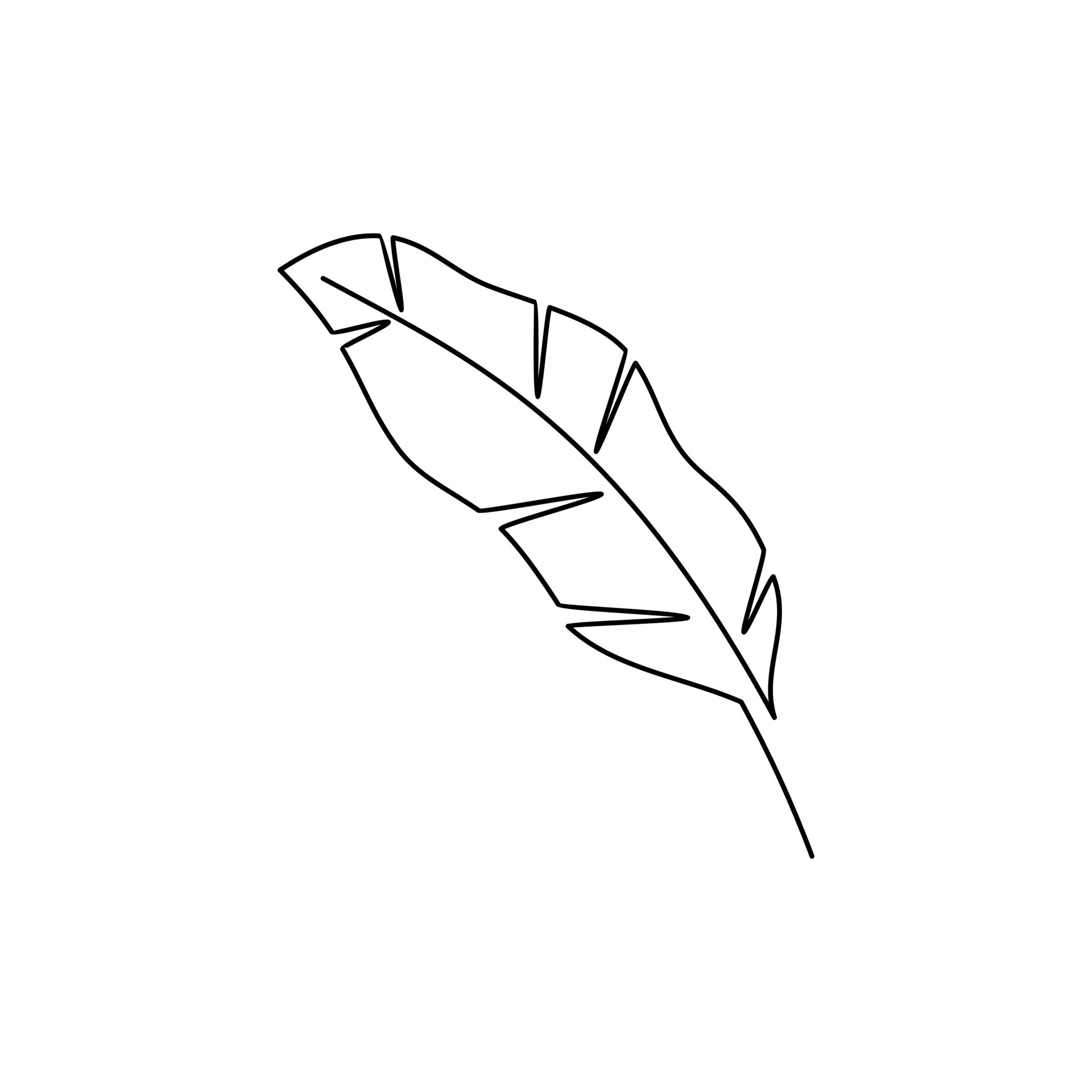 Draw banana leaf outline. Draw banana leaf outline. Templates for your