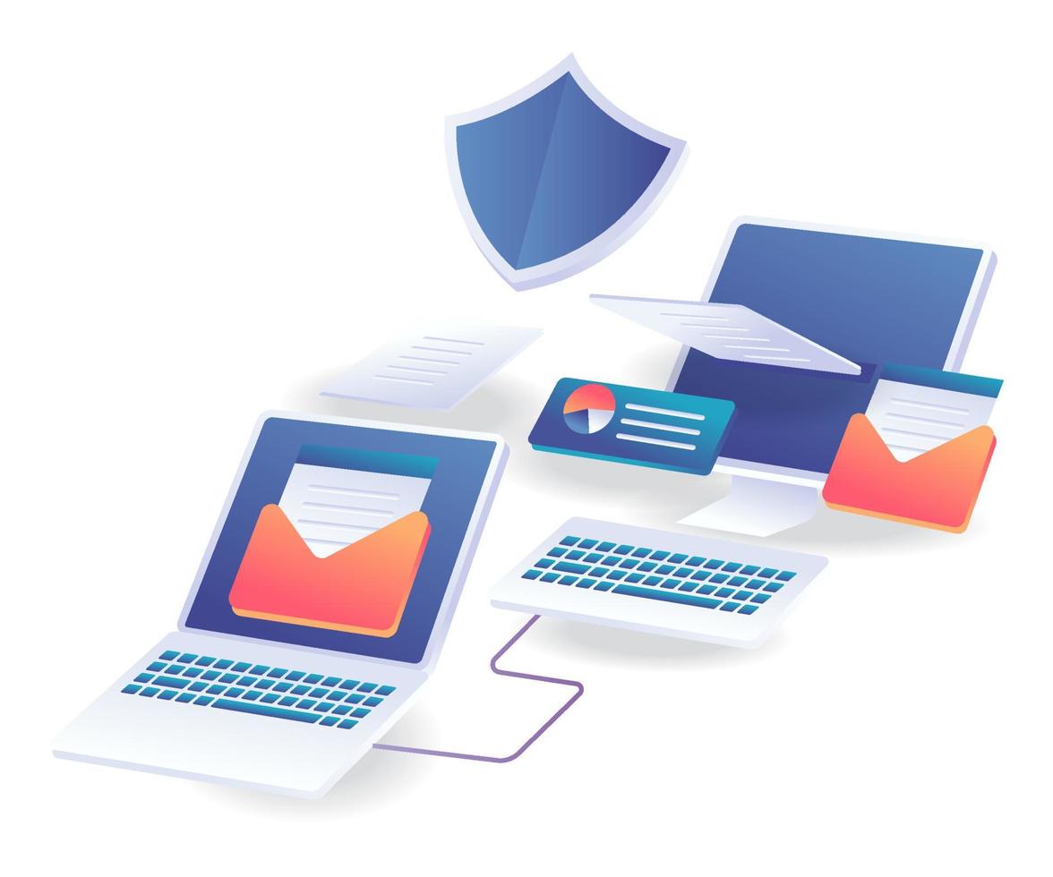 Data transmission security vector