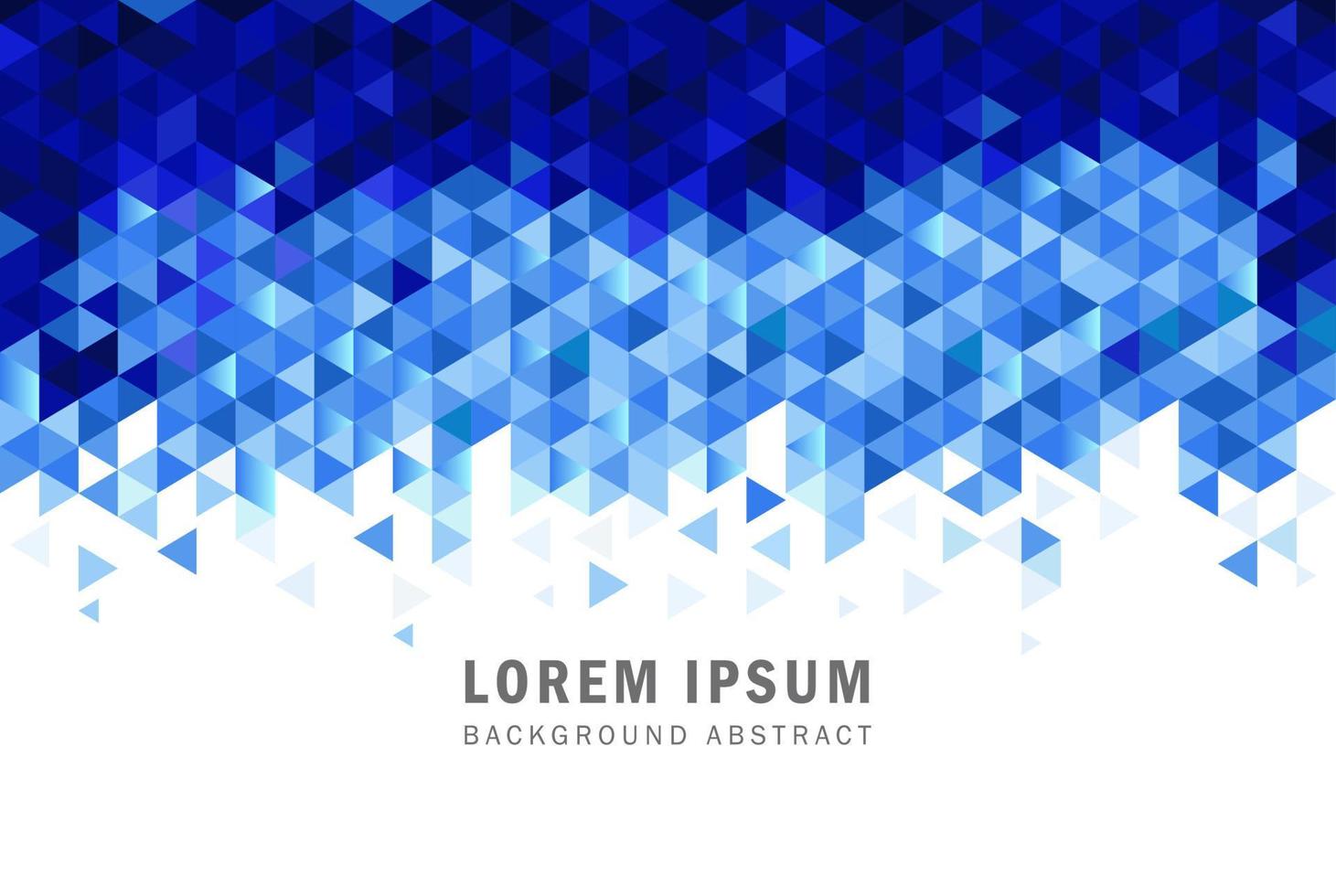 background liquid Colorful blue geometric abstract design vector
