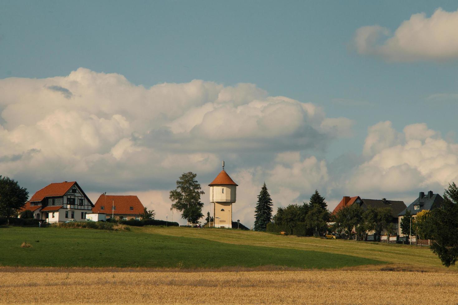 Europe, 2019- A European village in the countryside photo