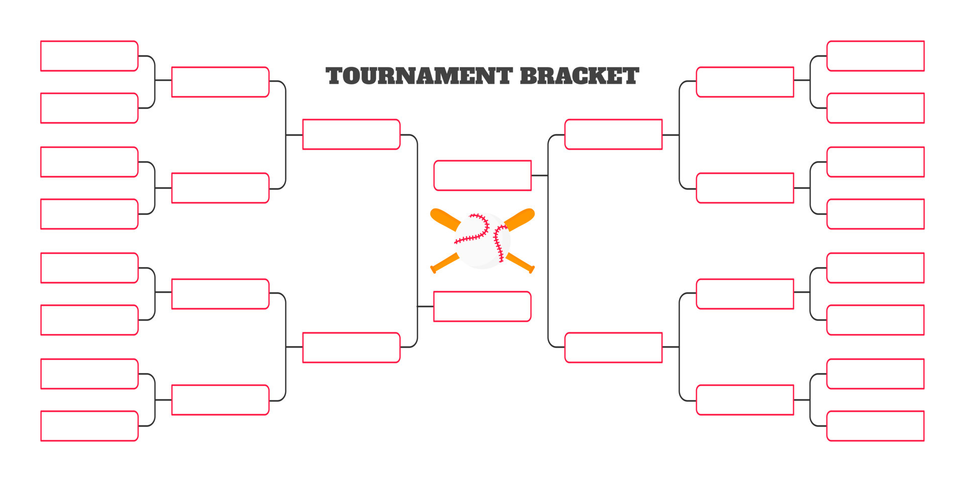 blank 16 team tournament bracket isolated on white background 14764023  Vector Art at Vecteezy