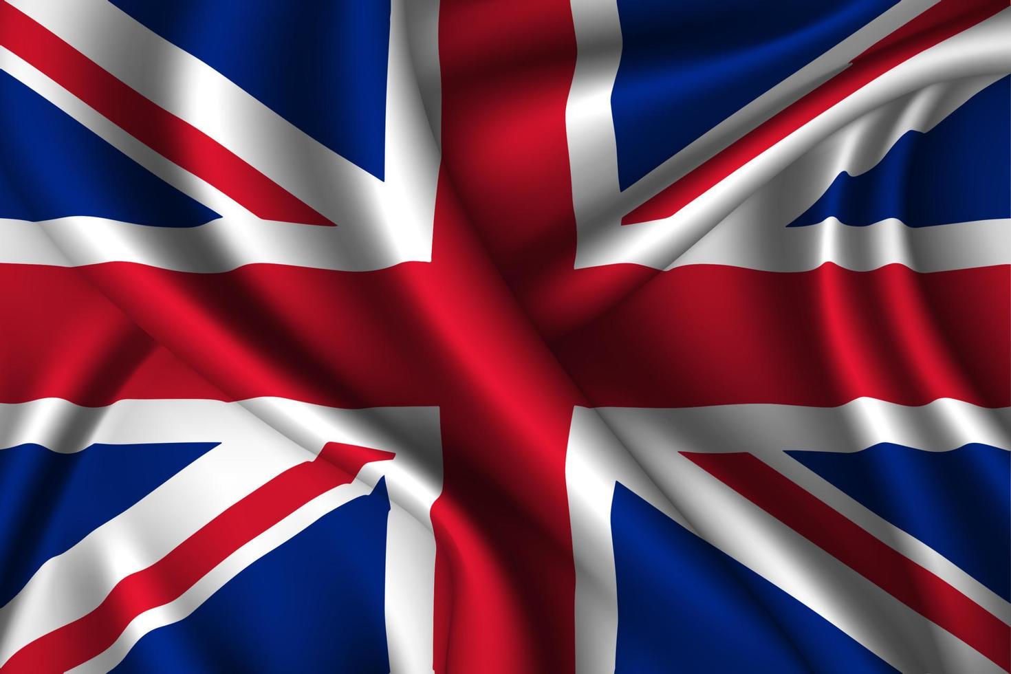 national flag of silk. Template for your design vector