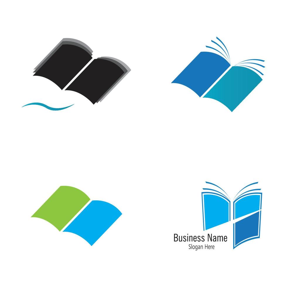 libro logo vector