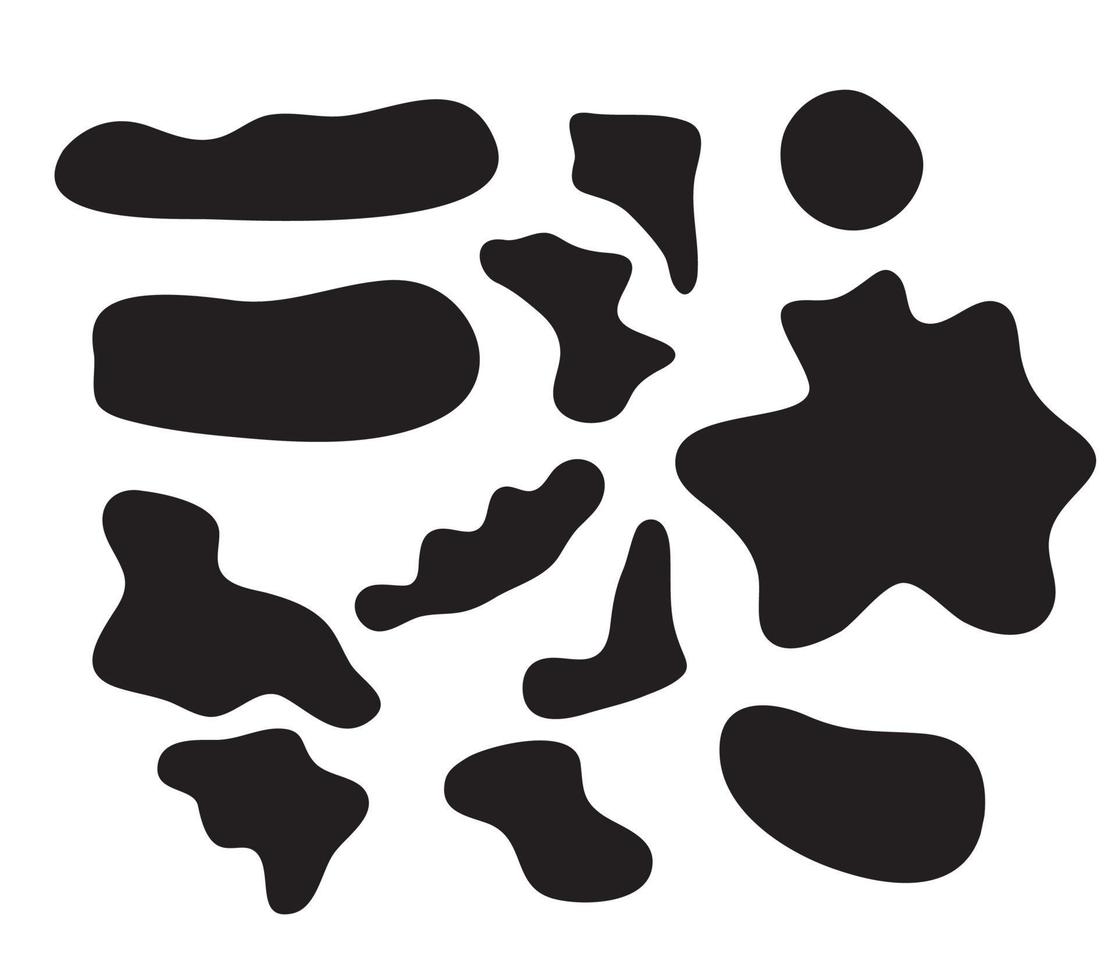 Abstract shape object Vector Illustration