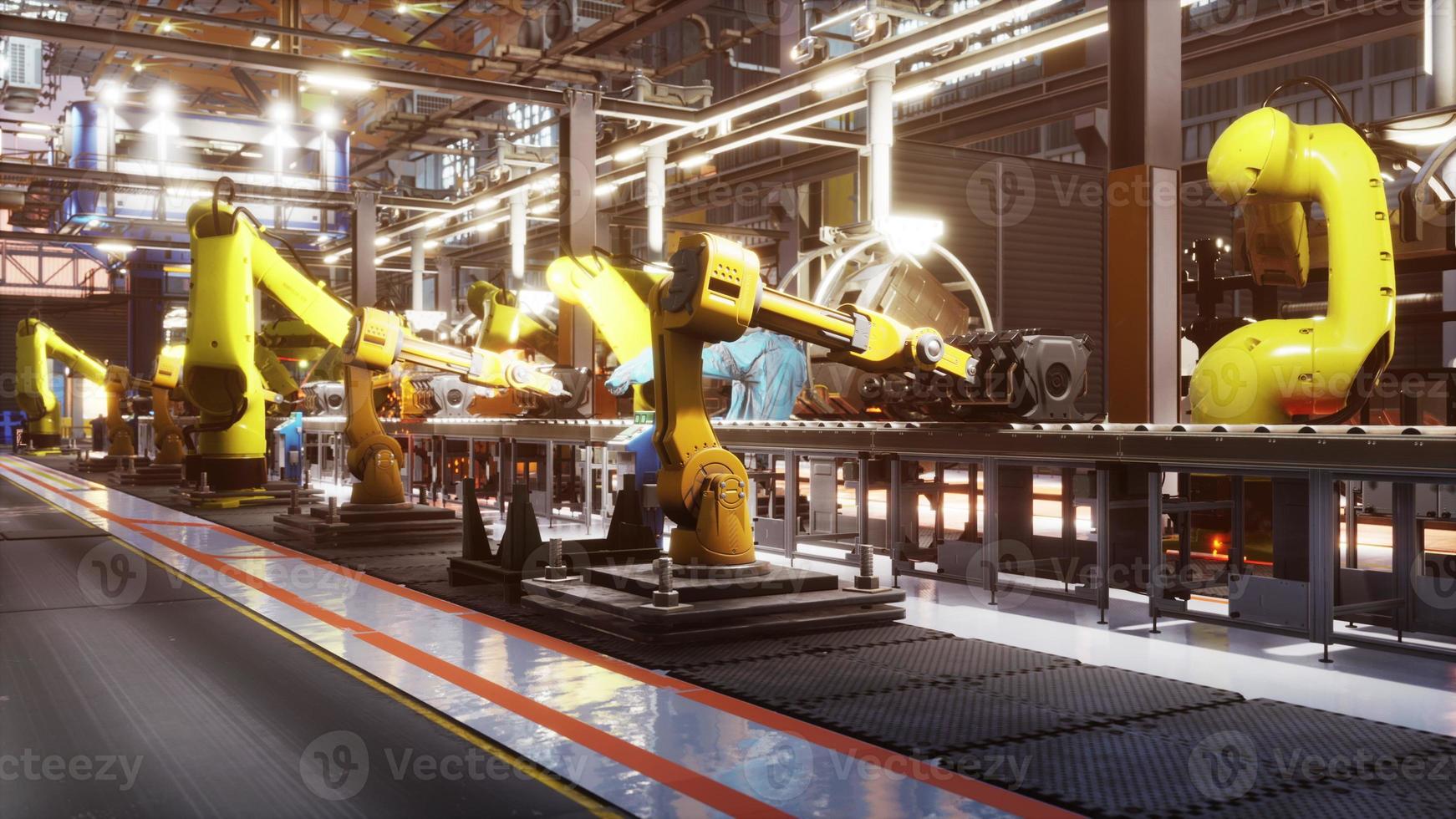 modern automated assembly line for cars 5655999 Stock Photo at Vecteezy